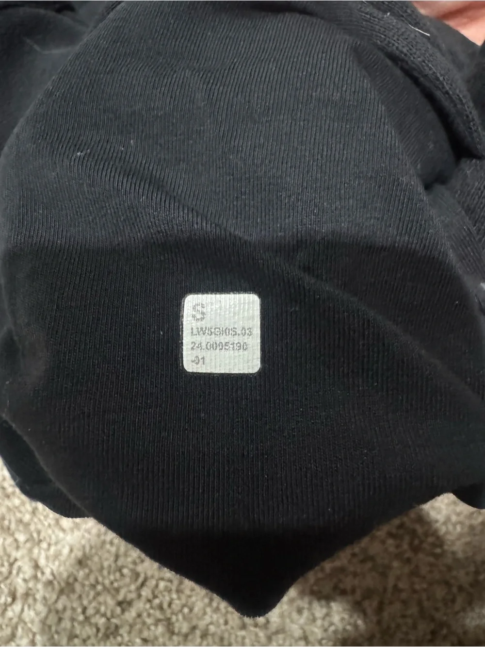 Black Jogger Sweatpants -Lululemon